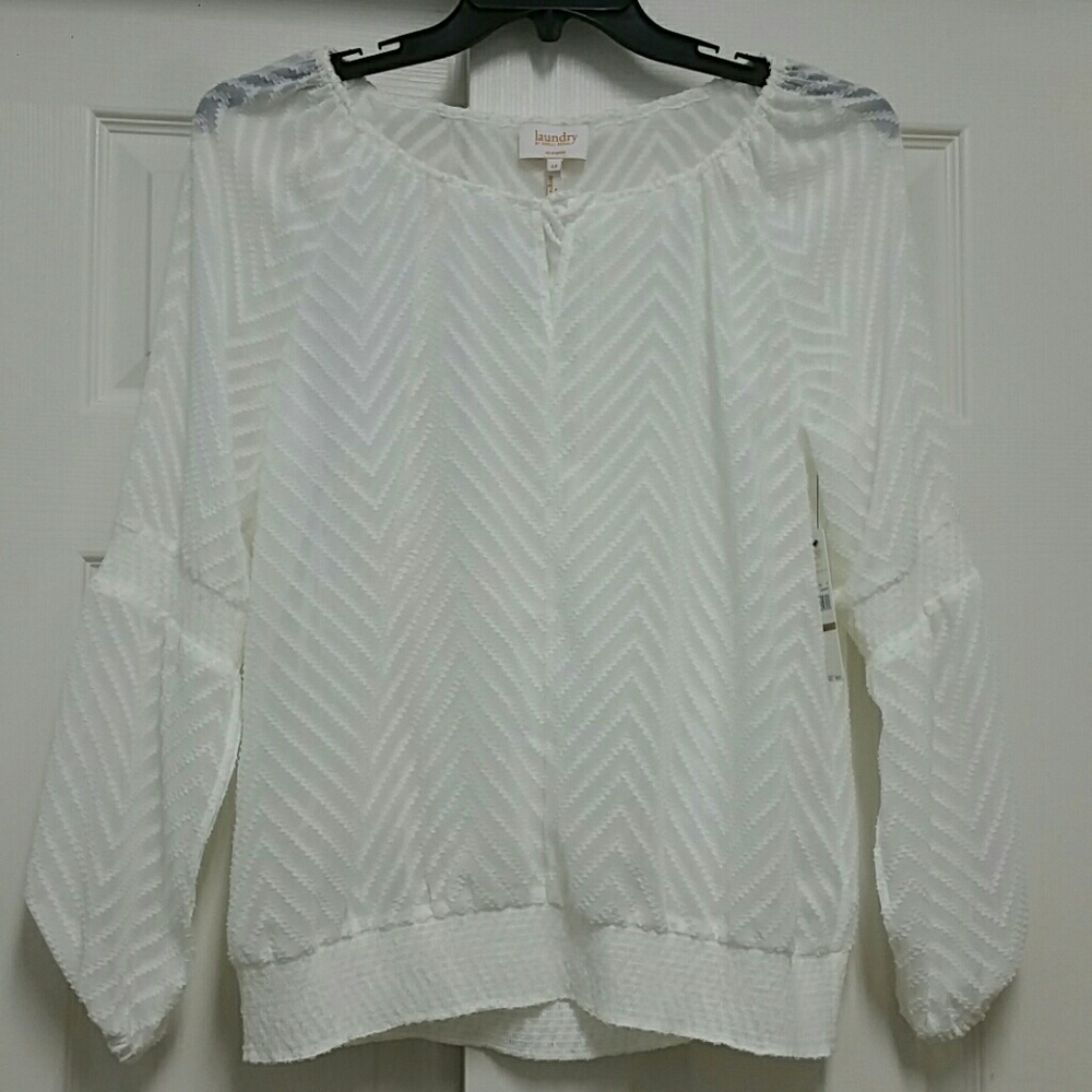 NWT Size 12 Peasant Top with Long Sleeves